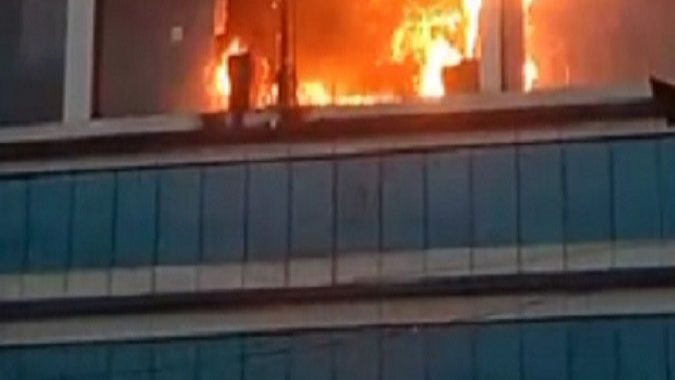 Raipur Gym Fire