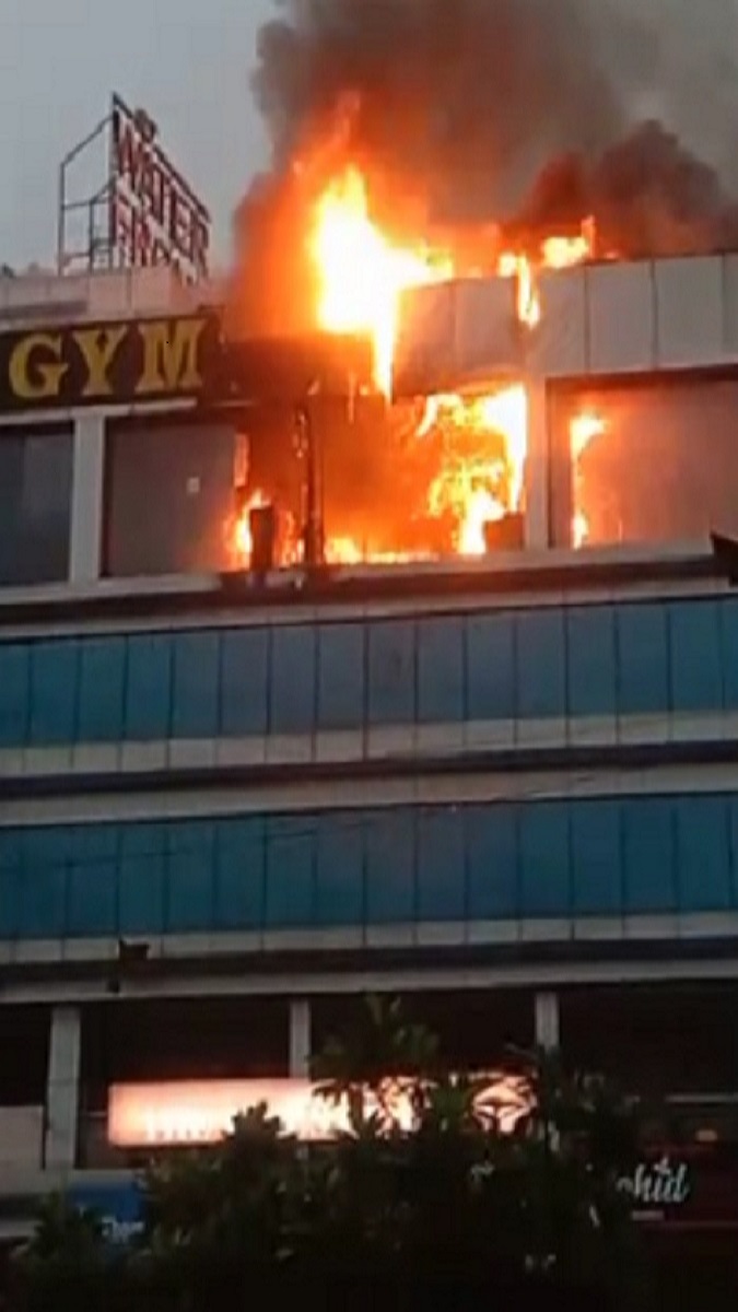 Raipur Gym Fire