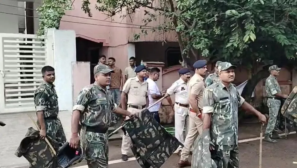 ED raids former Chief Minister Bhupesh Baghel's Padumnagar residence