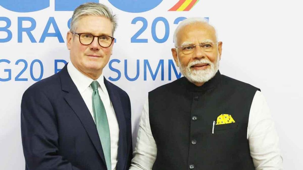 Freetrade deal between India and England