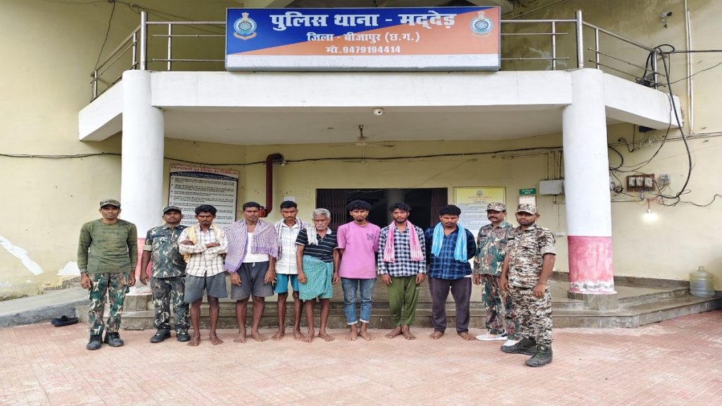Big police action against cow smuggling… 83 cows recovered from the forest… 7 smugglers arrested