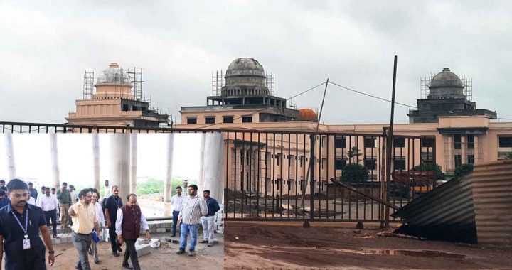 The target is to complete the work of the new building of the Vidhan Sabha by September, interior and furniture work is in full swing