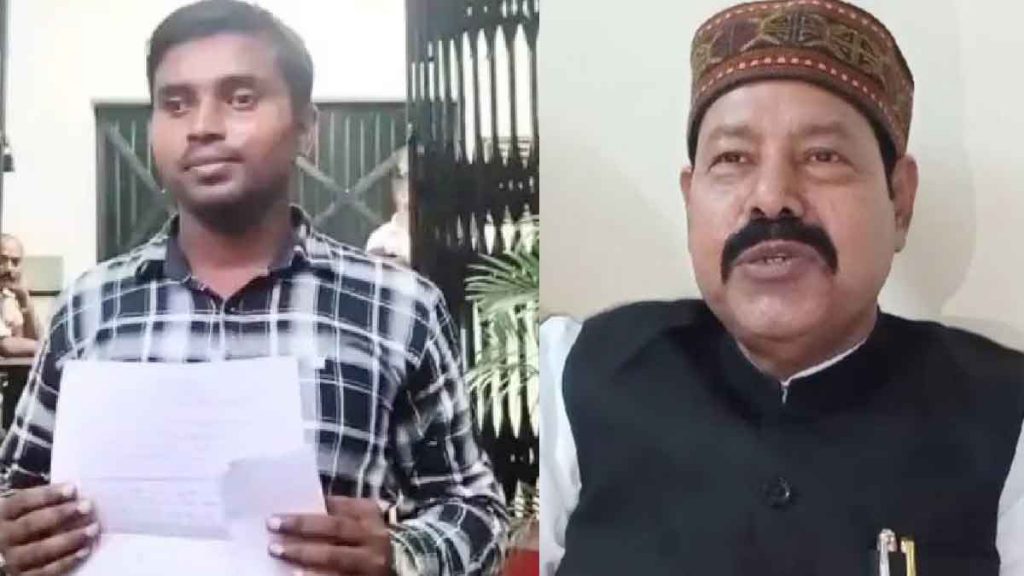 Panchayat secretary took out the arrogance of the MLA
