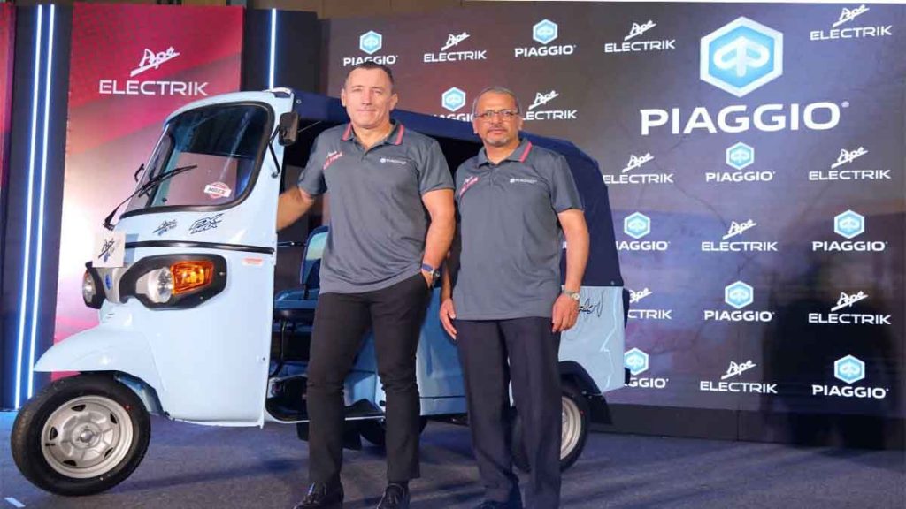 Piaggio Vehicles launches All-New Ape E-City Ultra and Ape E-City FX Max