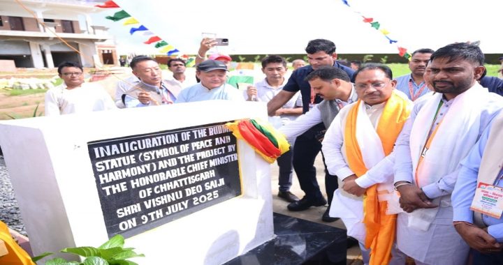 Buddha Statue Unveiling Manpat