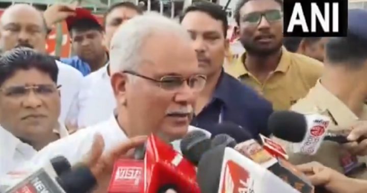 ED came…but Baghel did not waver…! Bhupesh Baghel said – “I will neither break nor bow down, I will fight for the truth”… listen..