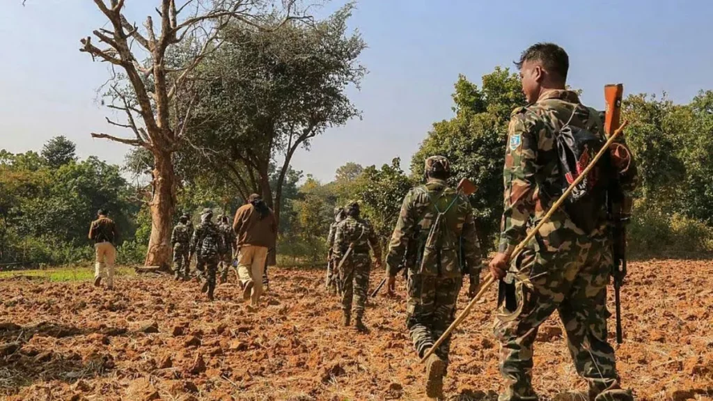 Big action of security forces against Naxalites in Narayanpur