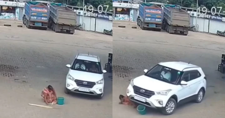 Petrol Pump Accident Viral Video
