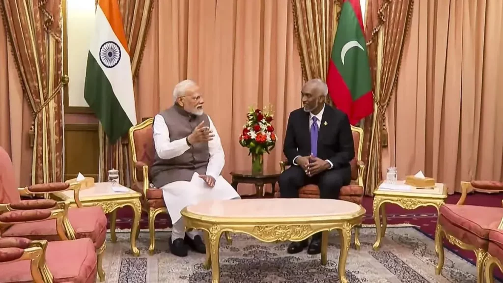Modi Maldives Visit