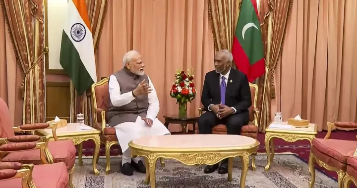Modi Maldives Visit