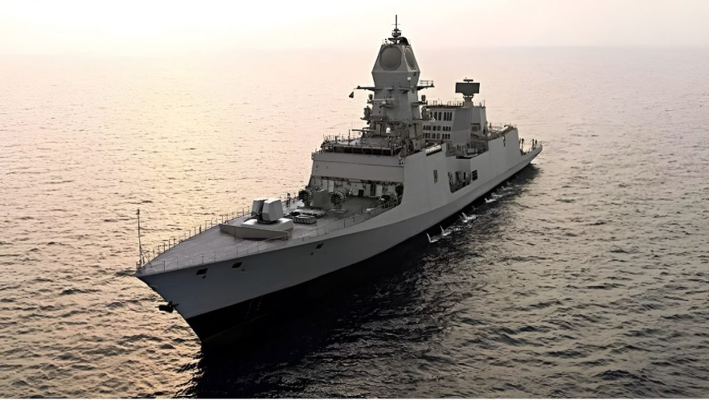 Indian Navy Himagiri Warship