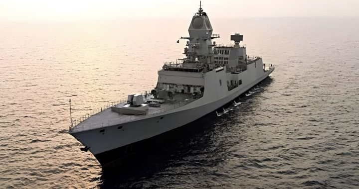 Indian Navy Himagiri Warship