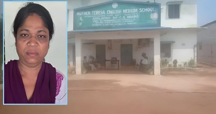 Principal Beats Nursery Student