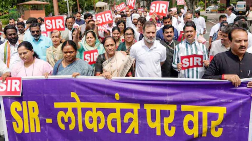 Opposition's show of strength under the pretext of protest