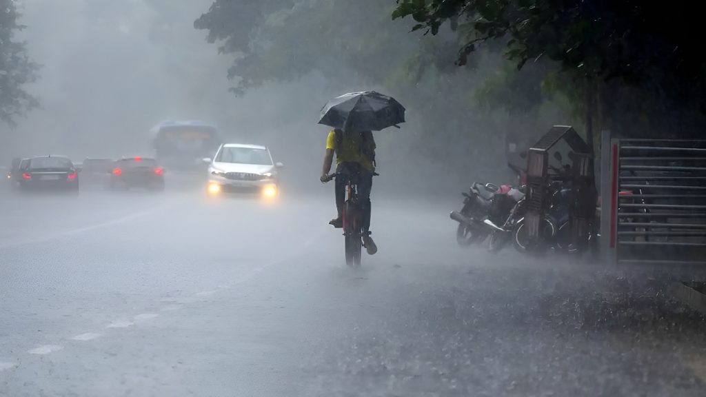 Rainfall District wise CG