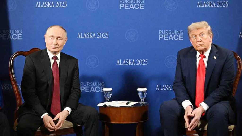 The grand meeting in Alaska was inconclusive