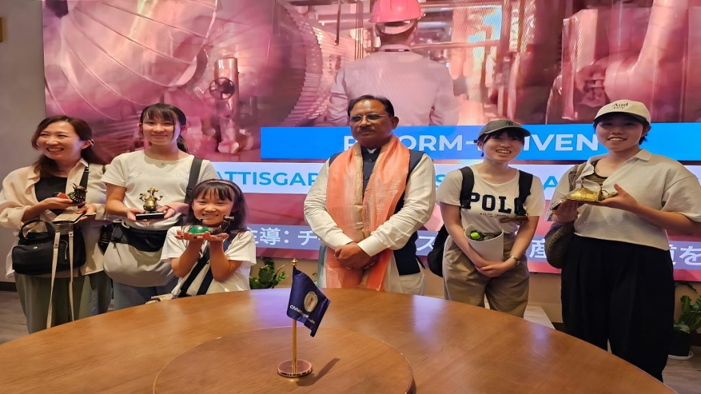 Cm Vishnu Deo Sai Japan Visit