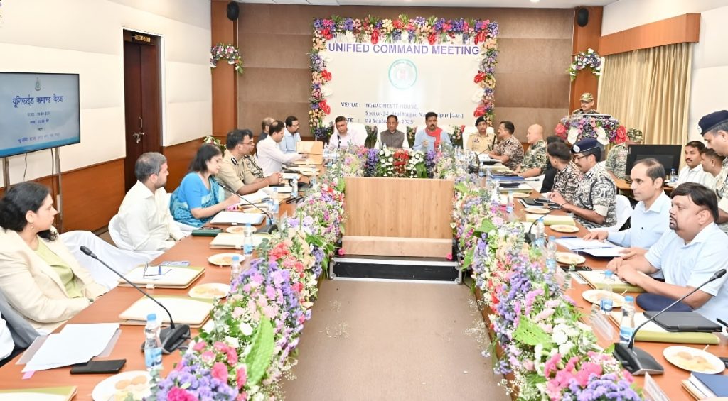 Chhattisgarh Unified Command Meeting
