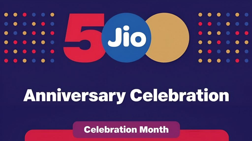 Jio Anniversary Offer 2025