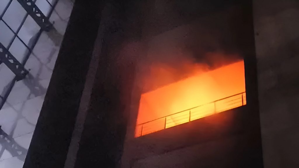 Babylon Tower Fire Raipur