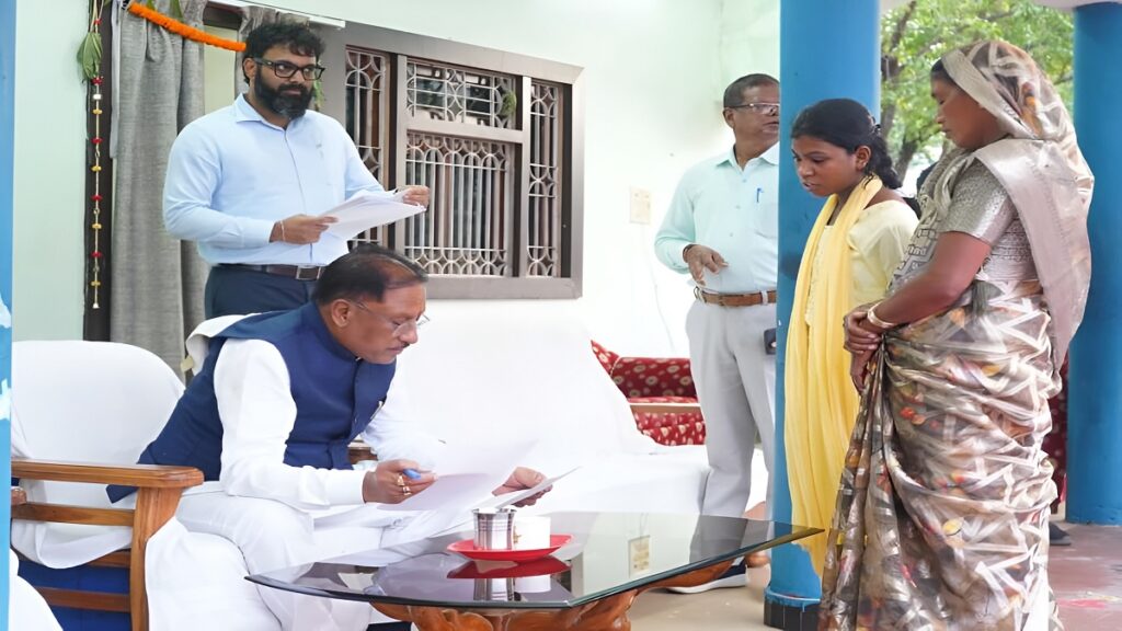 CM Vishnu Deo Sai Public Interaction