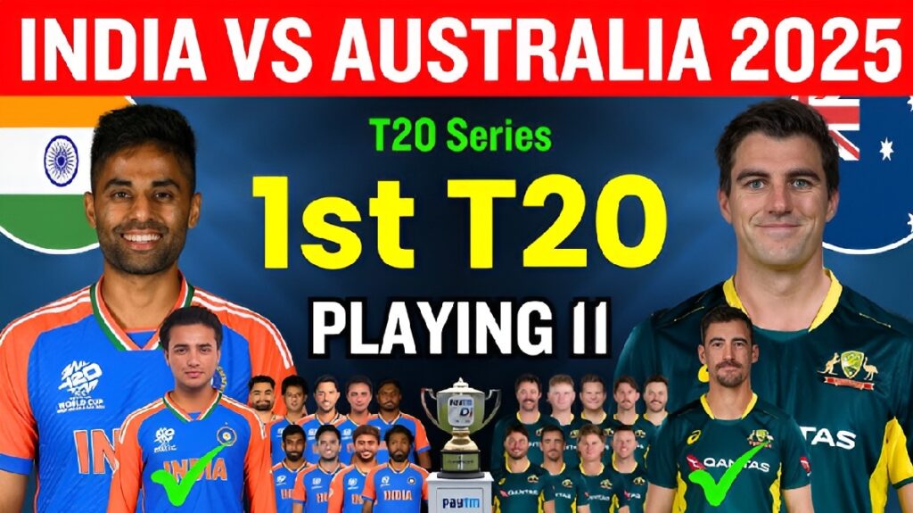 India vs Australia T20 2025