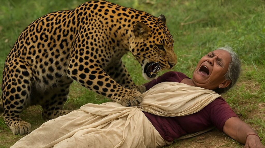 Kanker Leopard Attack