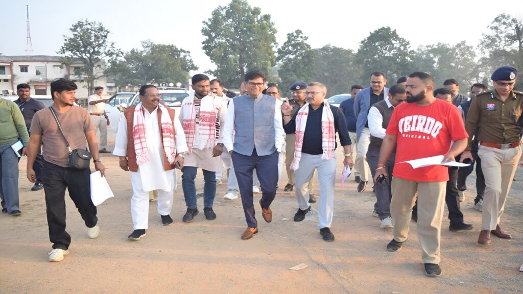 OP Choudhary review meeting