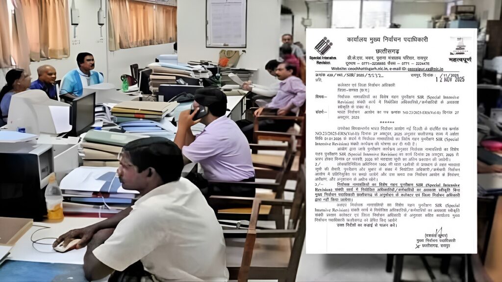 SIR Voter List Chhattisgarh