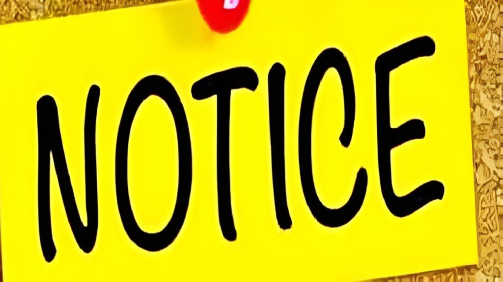 Society Registration Notice