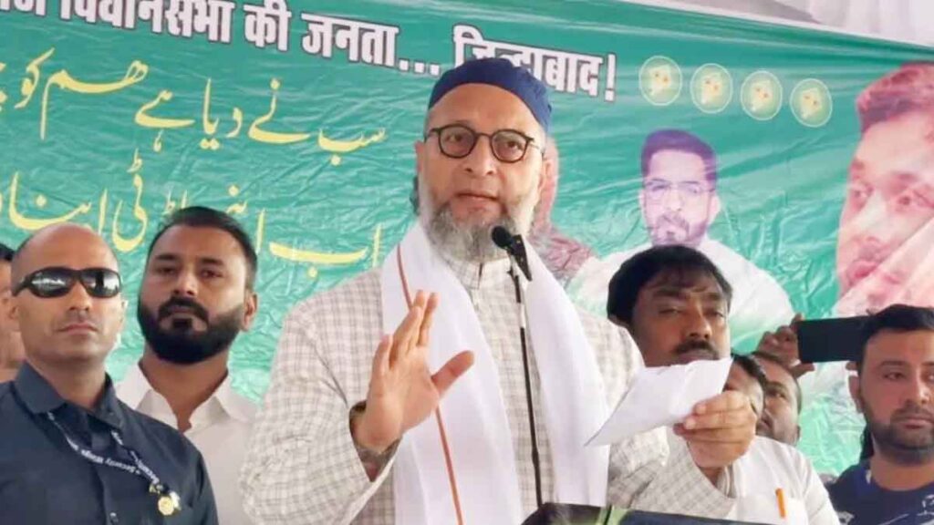 Tejashwi targets Owaisi