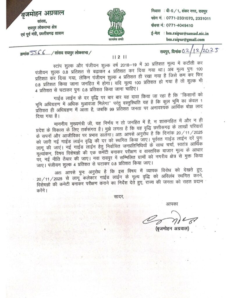 Land Guideline Chhattisgarh