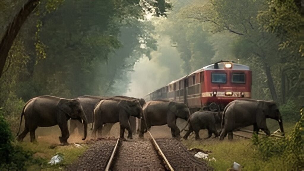 Elephant Train Accident
