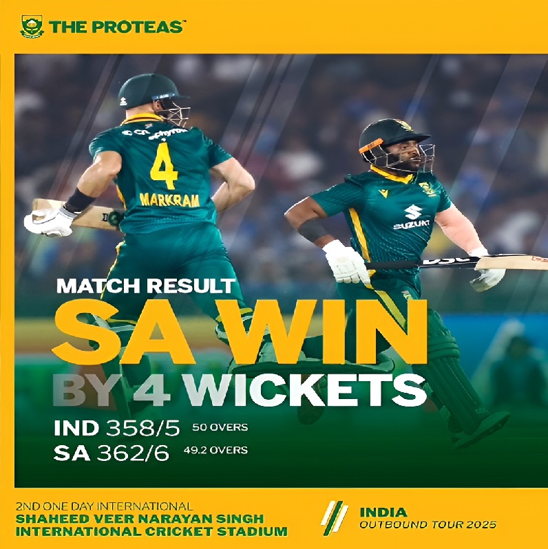 IND vs SA 2nd ODI