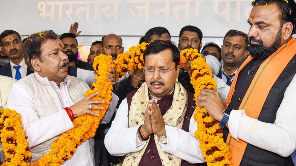 Nitin Nabin takes charge of BJP