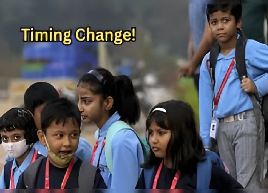 School Timing Due To Cold Wave