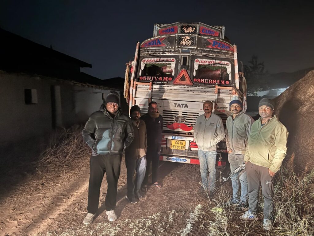 Illegal Paddy Transport