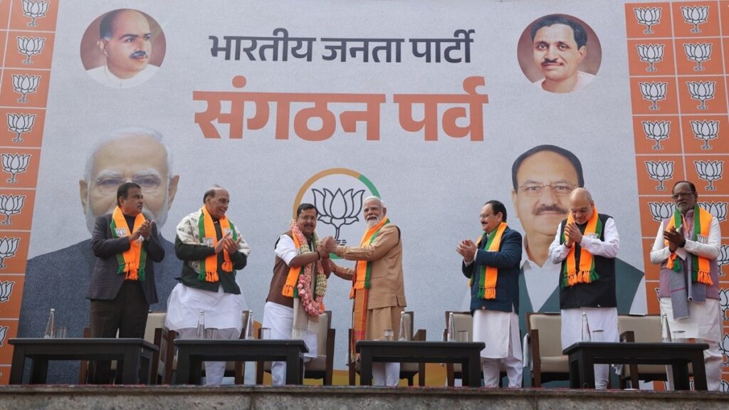 BJP National President Nitin Nabin