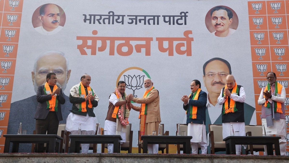 BJP National President Nitin Nabin