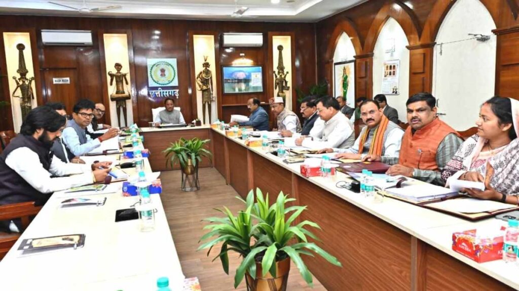 Chhattisgarh Cabinet Meeting