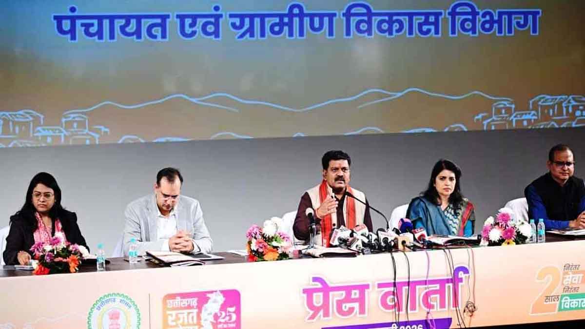 Chhattisgarh is the state that builds the most PM Awas Yojana houses daily in the country: Deputy Chief Minister Vijay Sharma