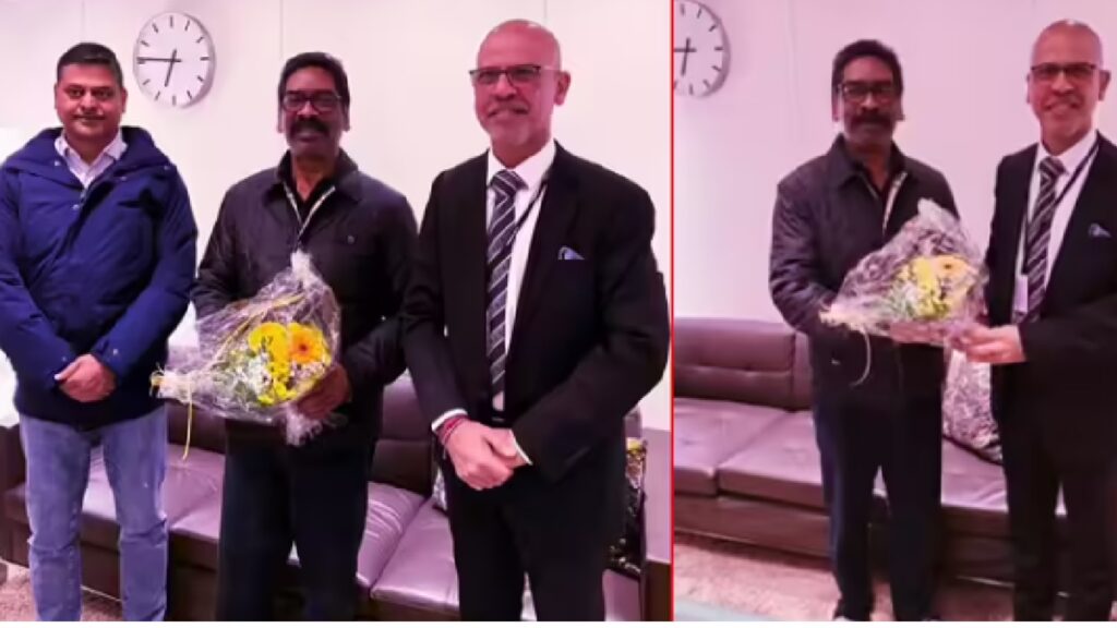Hemant Soren Davos Visit