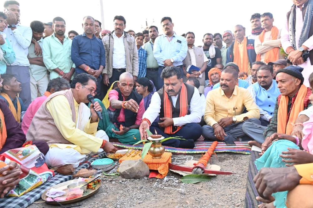 Vijay Sharma Road Bhoomipujan