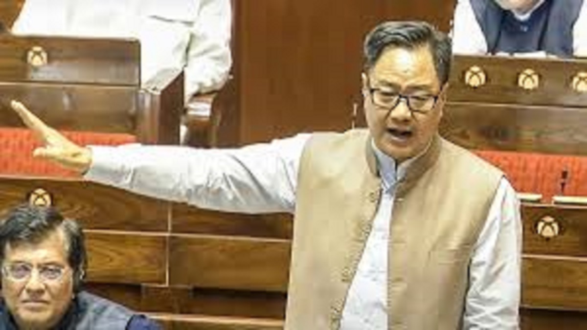 Kiren Rijiju Ultimatum Rahul Gandhi