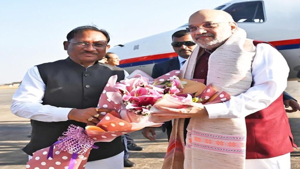 Amit Shah Chhattisgarh Visit
