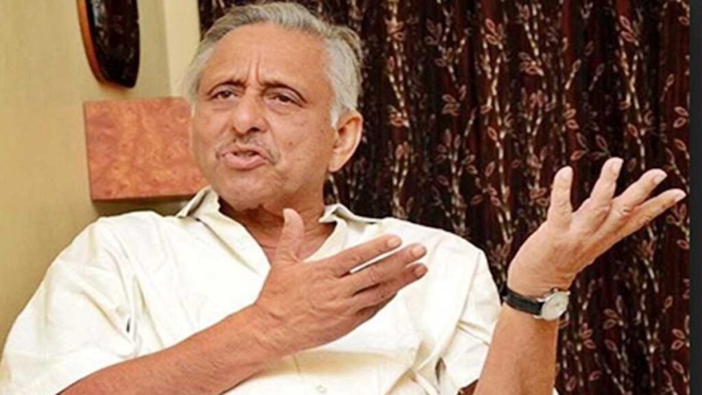 Mani Shankar Aiyar targets Congress
