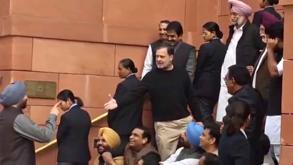 Rahul Gandhi mocked Ravneet Bittu, and the minister retaliated by calling him an enemy of the country.