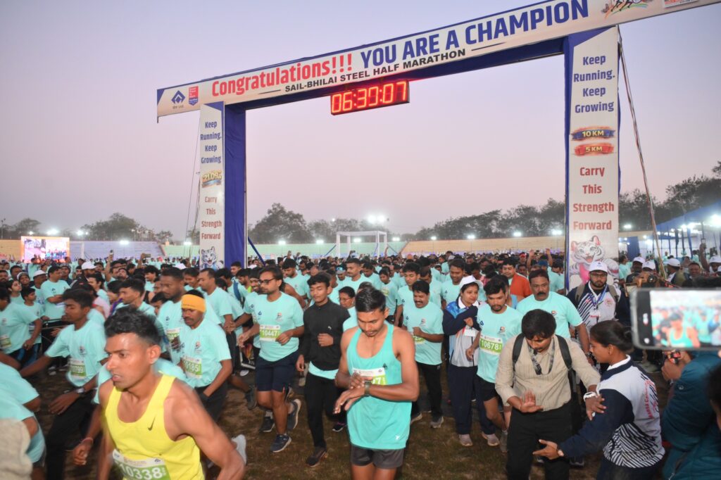 Bhilai Steel Half Marathon