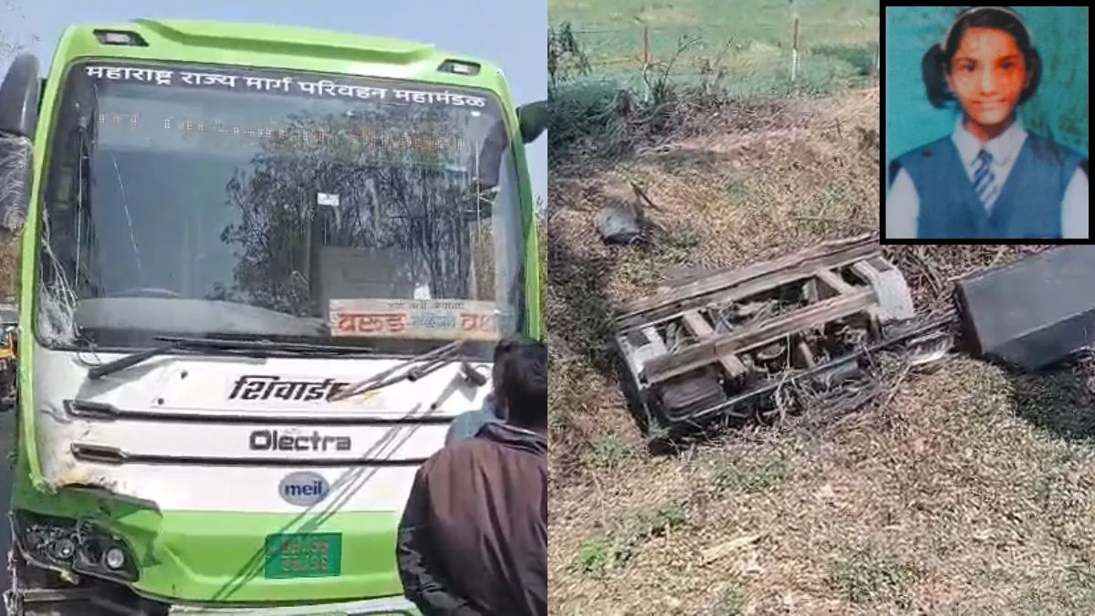 Amravati Bus Auto Crash