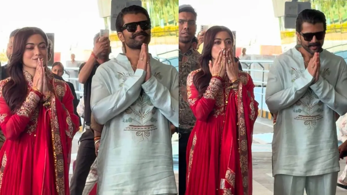 Rashmika Mandanna Wedding Look